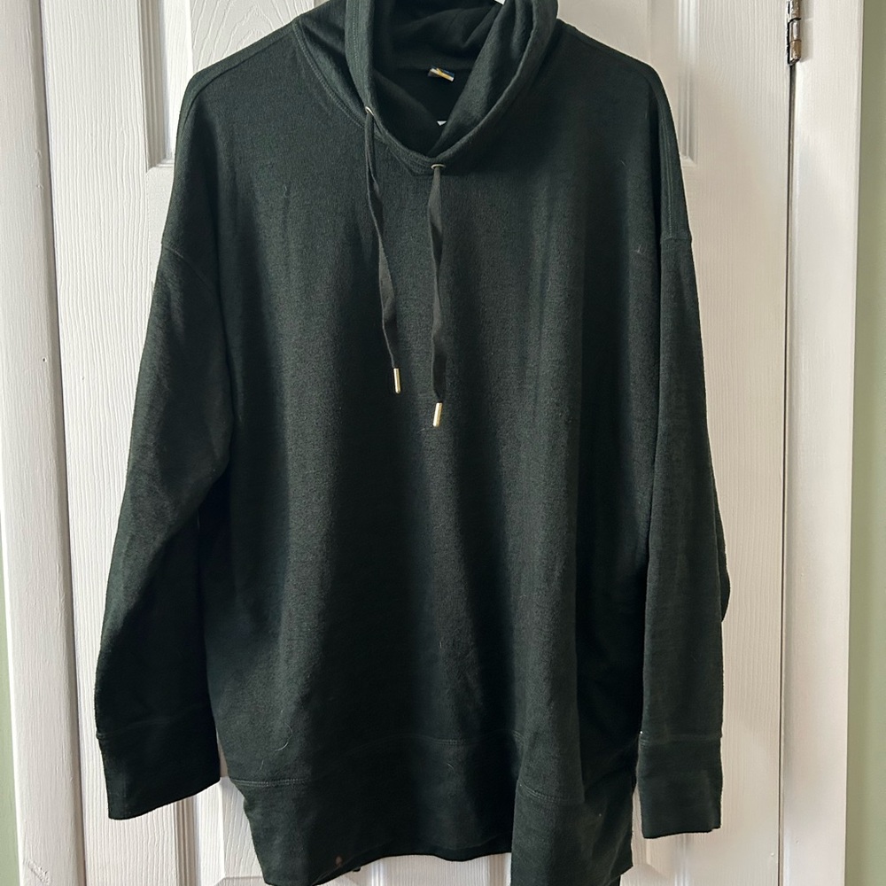 Old navy tunic sweater dark green